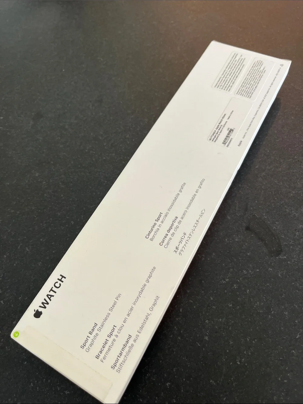 Apple watch 45mm midnight Sport Band XL Smartwatch Silicone Band NIB